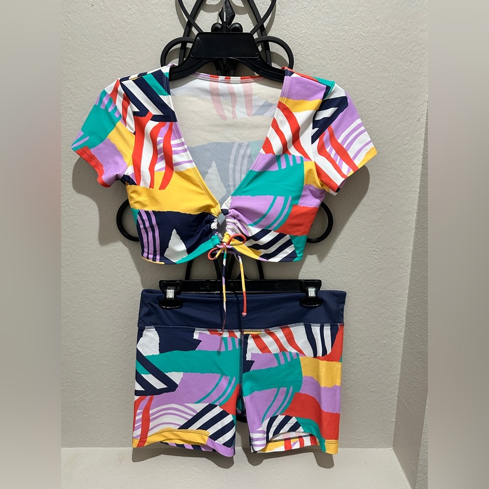 Eidon Swim Set Abstract Print